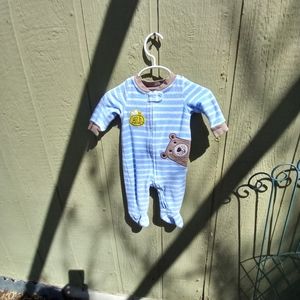 Koala Baby 1-Piece Cotton Infant Sleeper 0-3 MT